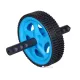 Ролик для преса LiveUP EXERCISE WHEEL чорний, сірий 18см LS3160B