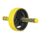 Ролик для пресу LiveUP EXERCISE WHEEL жовтий 19см LS3371