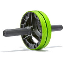 Ролик для пресу Adidas Performance Ab Wheel чорний, салатовий Уні OFSM ADAC-11407