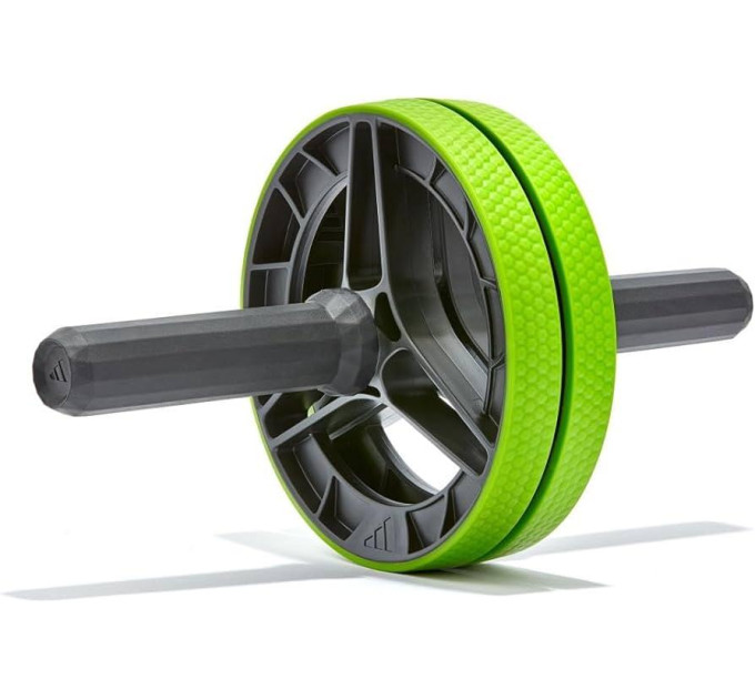 Ролик для пресу Adidas Performance Ab Wheel чорний, салатовий Уні OFSM ADAC-11407