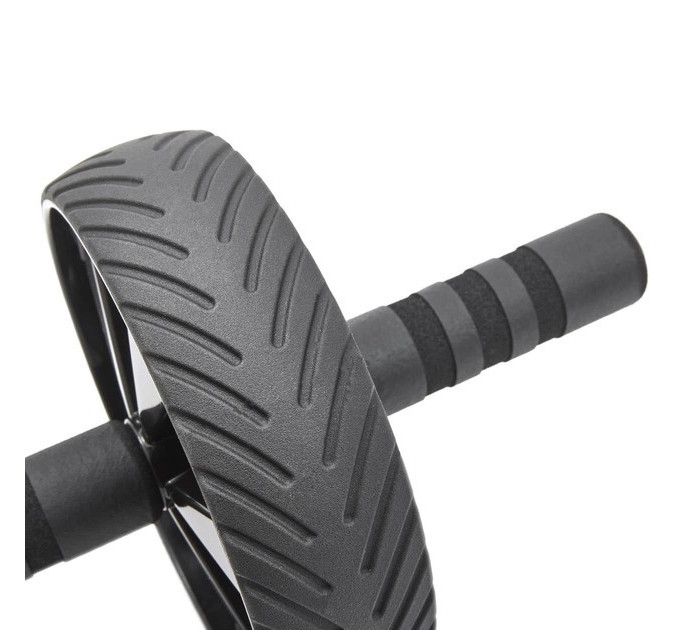 Колесо для пресу Adidas Ab Wheel чорний Уні D18 см ADAC-11404