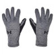 Рукавички UA Storm Fleece Gloves сірий, чорний Чол MD 1365958-025 MD