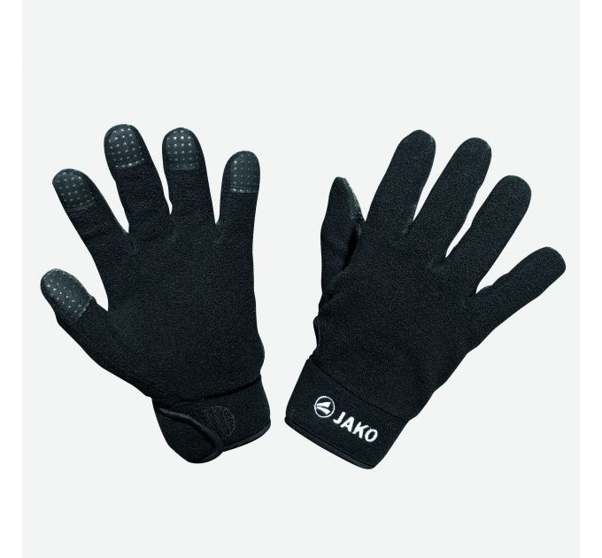 Рукавички флісові Jako чорний Уні 7 (22см) 1232-08