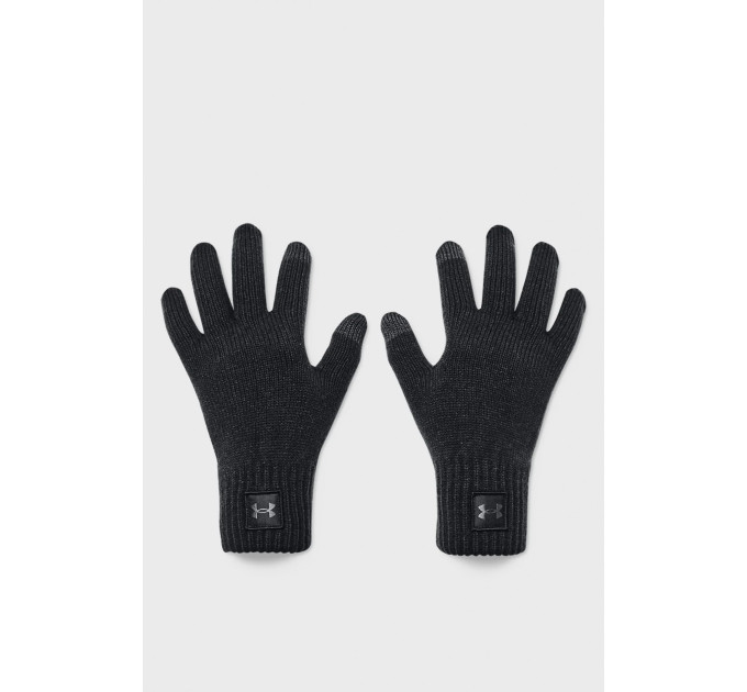 Рукавички Under Armour UA Halftime Gloves чорний, сірий Чол L/XL 1373157-001 L/XL