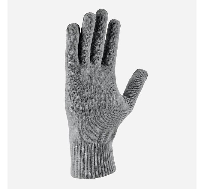 Рукавички теплі Nike KNIT TECH AND GRIP TG 2.0 сірий Уні S/M N.100.0661.050.SM