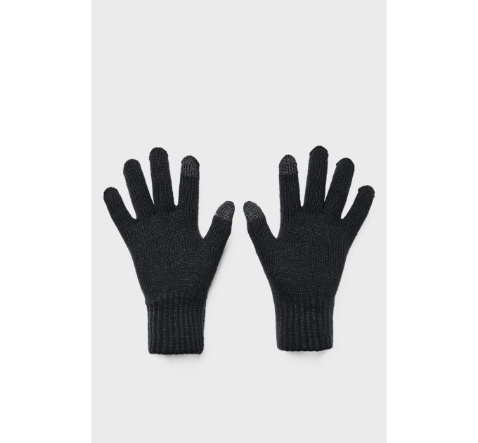 Рукавички Under Armour UA Halftime Gloves чорний, сірий Чол S/M 1373157-001 S/M