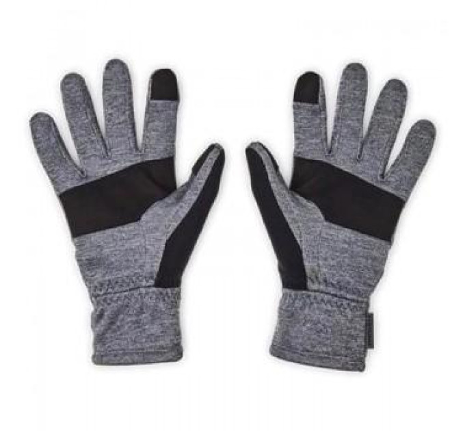 Рукавички UA Storm Fleece Gloves сірий, чорний Чол LG 1365958-025 LG