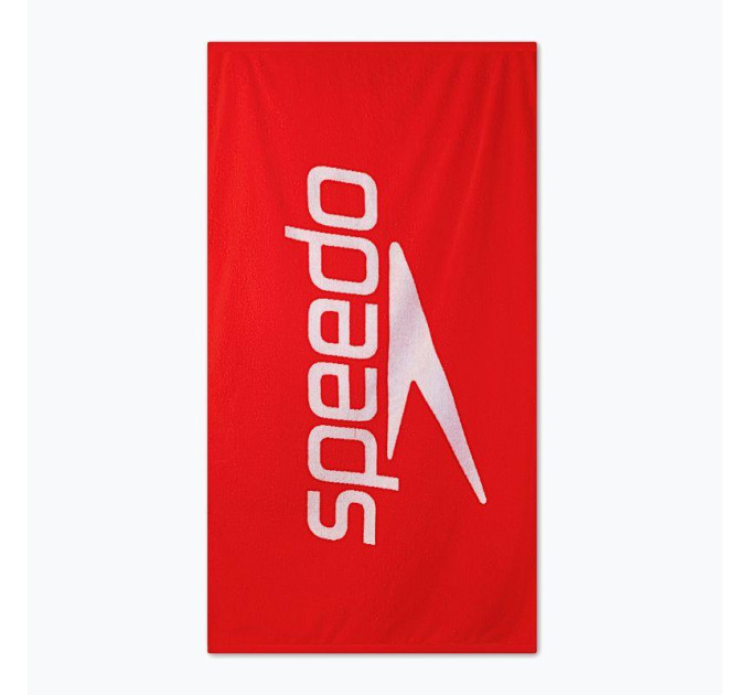 Рушник Speedo LOGO TOWEL AU Червоний, Білий 75 х 145 см (8-00413517017)