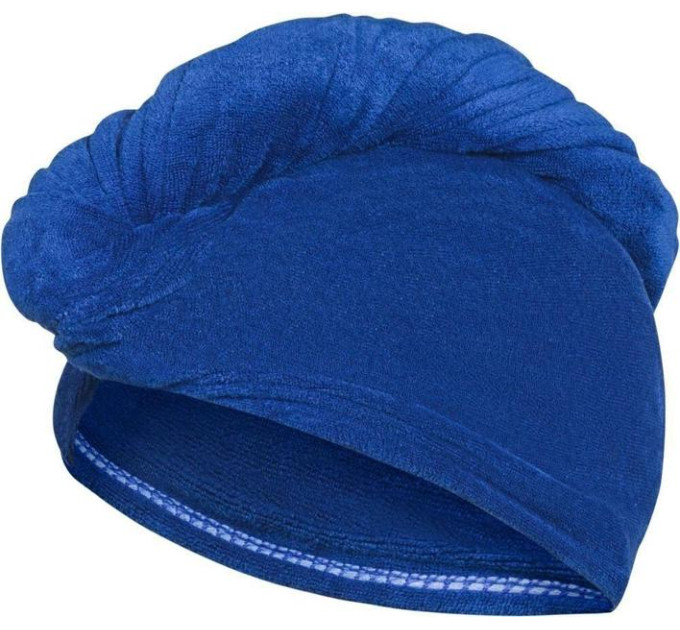Жіночий Рушник для волосся Aqua Speed HEAD TOWEL Темно-синій 25х65см (146-01)