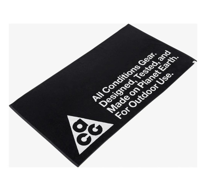 Рушник Nike TOWEL ACG GRAPHIC Чорний 80 х 145 см (N.101.3206.012.OS)