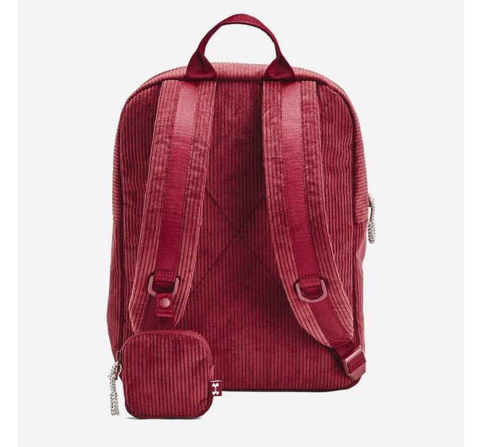 Рюкзак UA Loudon Corduroy SM BP 10L бордовий Жін 25x35,5x10 см 1384676-625