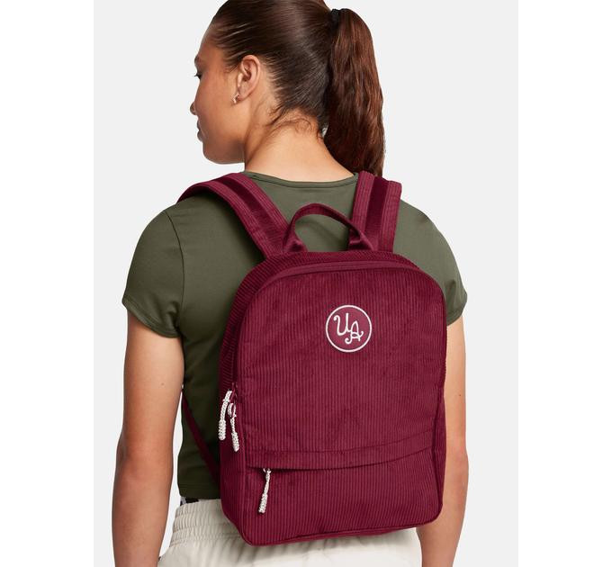 Рюкзак UA Loudon Corduroy SM BP 10L бордовий Жін 25x35,5x10 см 1384676-625