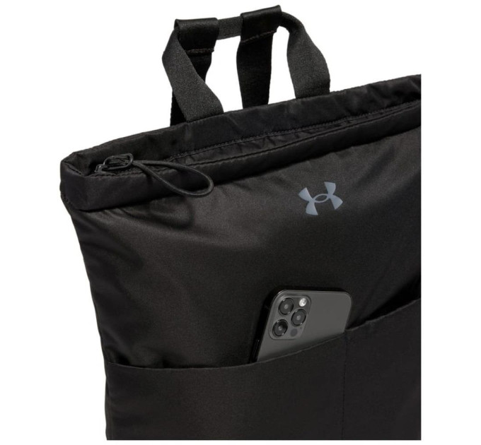 Жіночий Рюкзак UA Studio Lite Backpack 16L Чорний 40 х 26 х 11 см (1388909-001)