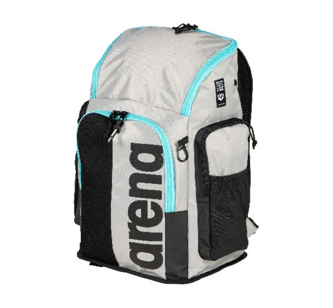 Рюкзак Arena SPIKY III BACKPACK 45 ALLOVER 45L сірий, чорний Уні 54 x 36 x 27 см 005569-104