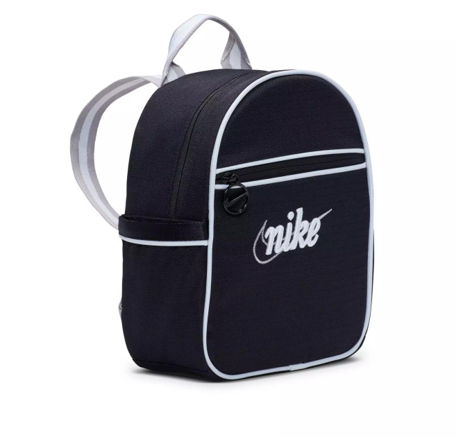 Жіночий Рюкзак Nike NSW FUTURA 365 MINI BKPK-RETRO 6L Чорний 25 х 20 х 10 см (FQ5559-011)
