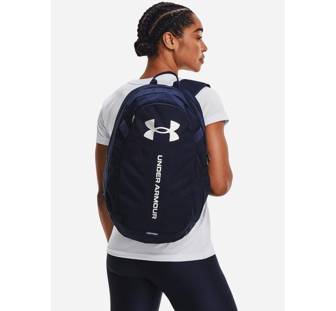 Рюкзак UA Hustle Lite Backpack 26,5L темно-синій Уні 31 х 47 х 17 см 6000399-410