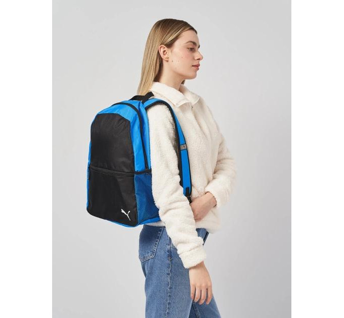 Рюкзак Puma teamGOAL Backpack Core 17L Чорний, Синій Уні 28x14x43 см (090238-02)