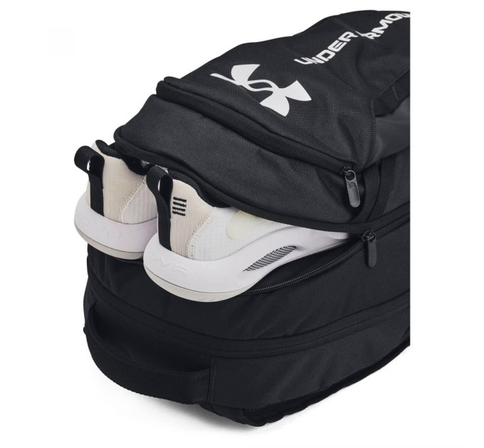 Рюкзак UA Hustle 6.0 Backpack 29L Чорний 51х32х17 см (1384672-002)
