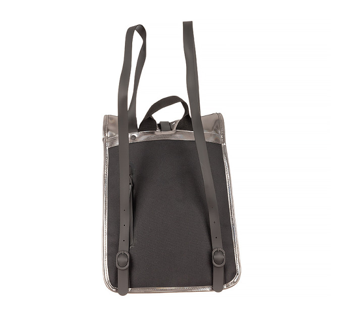 Рюкзак Rains Backpacks Срібний One size (7d1361-HolographicSteel One size)