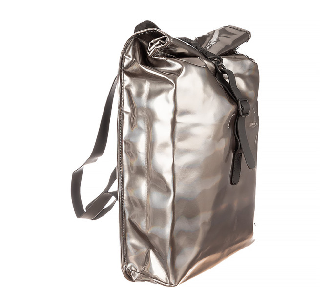Рюкзак Rains Backpacks Срібний One size (7d1361-HolographicSteel One size)
