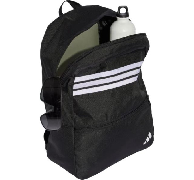 Рюкзак Рюкзак Adidas CLASSIC BACK-TO-SCHOOL STRIPES BACKPACK 27.5L чорний Уні 15x31x44 см JD9564