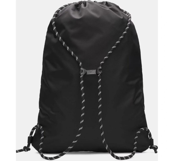 Рюкзак UA Hustle Sackpack 22L чорний Унісекс 39 х 53 х 7 см 6000519-001