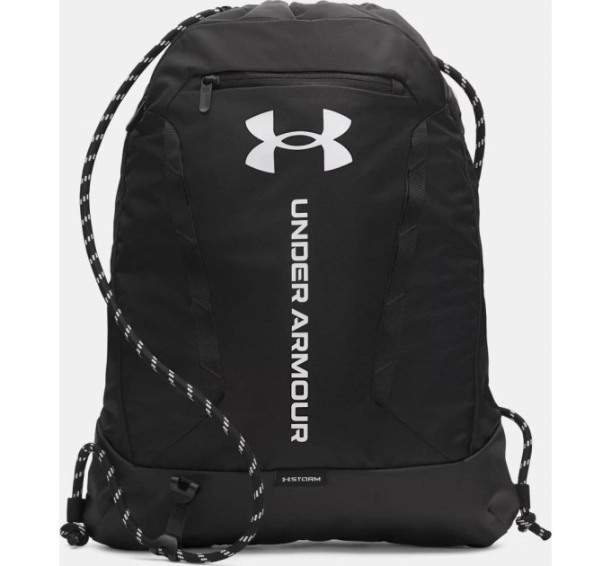 Рюкзак UA Hustle Sackpack 22L чорний Унісекс 39 х 53 х 7 см 6000519-001