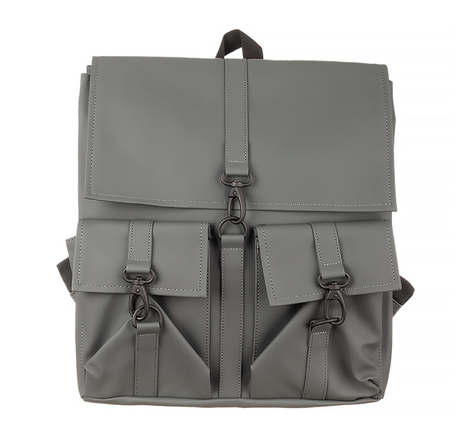 Рюкзак Rains Backpacks Сірий One size (7d1374-Slate One size)