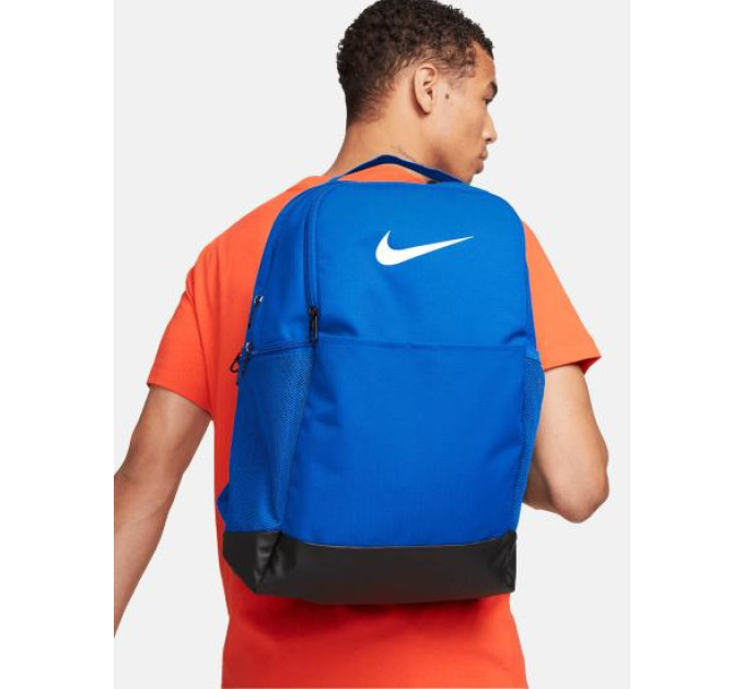 Рюкзак Nike NK BRSLA M BKPK - 9.5 24L Синій 46 х 30 х 18 см (DH7709-480)