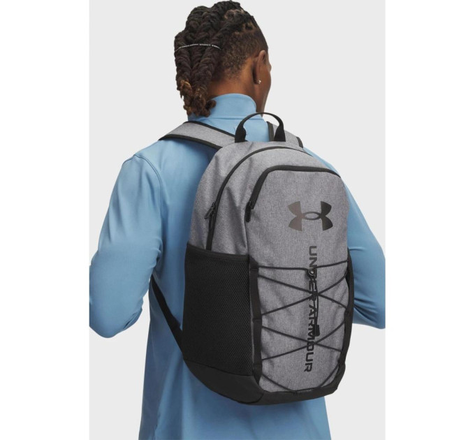 Рюкзак UA Hustle Sport 6.0 Backpack 26L сірий Унісекс 32 х 47 х 19 см 6000397-025