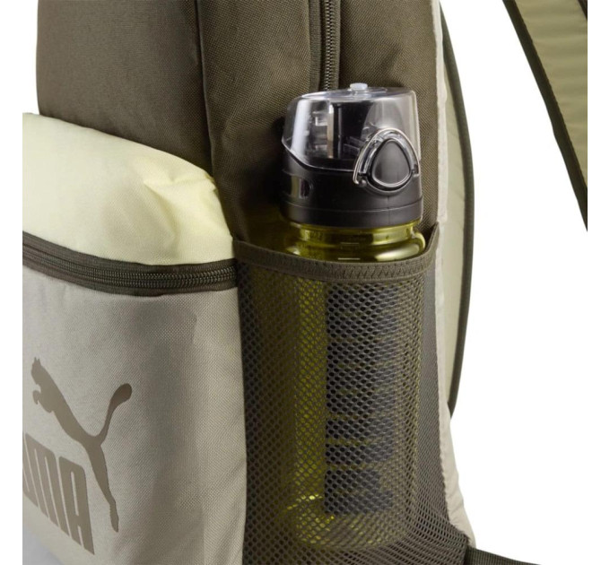Рюкзак Puma PHASE CB Backpack 22L Оливковий 44 х 30 х 14 см (091175-05)