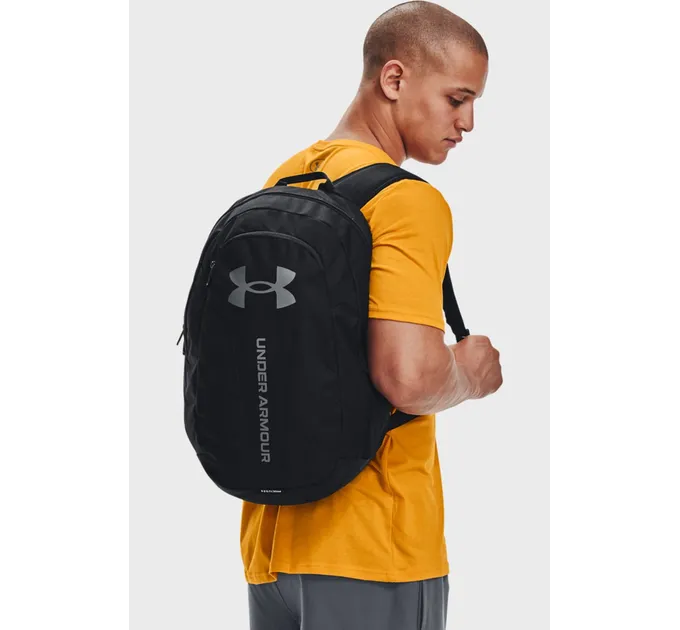 Рюкзак UA Hustle Lite Backpack Чорний Уні 30.5x18x46 см (1364180-001)