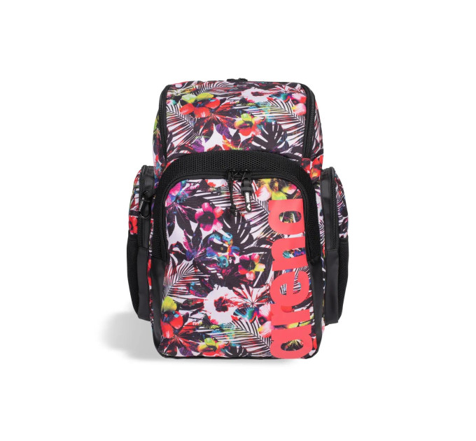 Рюкзак Arena SPIKY III BACKPACK 35 ALLOVER 35L Чорний, Червоний 30 x 23 x 46 см (006273-129)