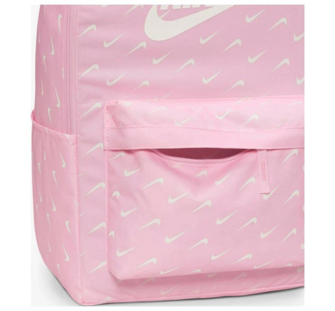 Рюкзак Nike NK HERITAGE BKPK - SWOOSH DROP 25L Рожевий 43 х 30.5 х 15 см (HF6995-663)