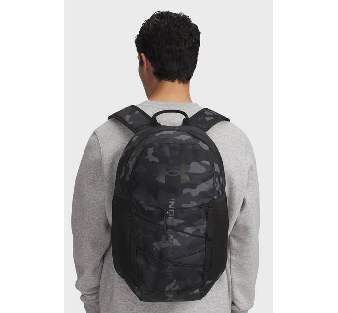 Рюкзак UA Hustle Sport 6.0 Backpack 26L чорний Уні 32 х 47 х 19 см 6000397-002