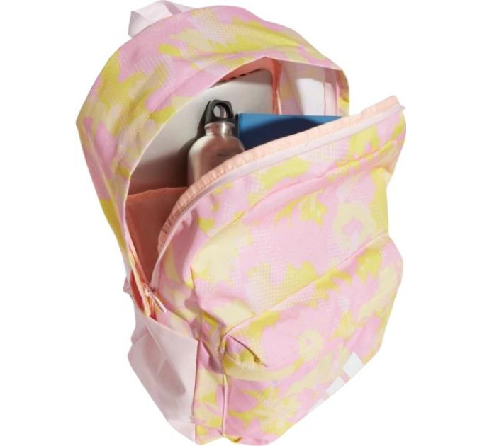 Рюкзак Adidas YG FLOWER BPK 27,5L рожевий Діт 15х31х44 см JH3416