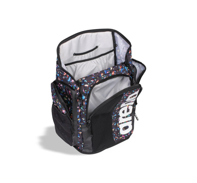 Рюкзак Arena SPIKY III BACKPACK 45 ALLOVER 45L Чорний 54 x 36 x 27 см (006272-133)