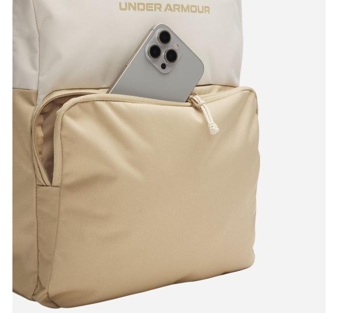 Рюкзак UA Essential Backpack 25L бежевий Уні 30 х 45 х 13 см 1378415-279