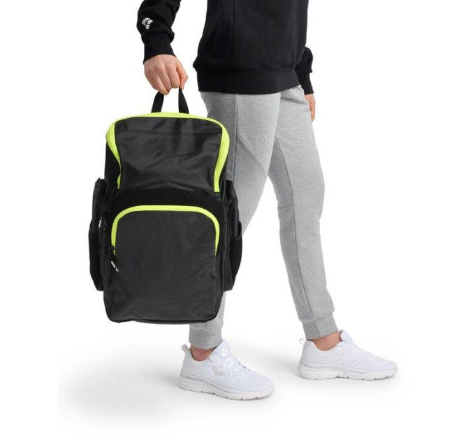 Рюкзак Arena BACKPACK 35L Чорний, Жовтий 46х30х23 см (005597-101)