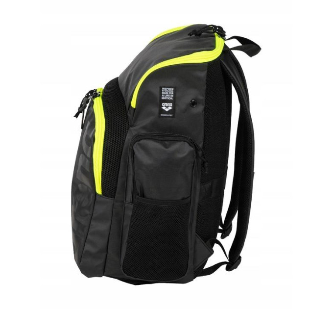 Рюкзак Arena BACKPACK 35L Чорний, Жовтий 46х30х23 см (005597-101)