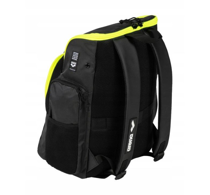 Рюкзак Arena BACKPACK 35L Чорний, Жовтий 46х30х23 см (005597-101)