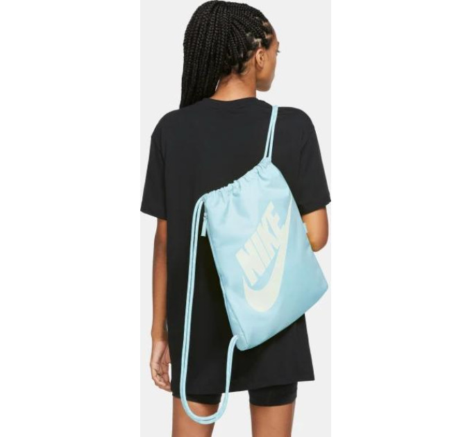 Рюкзак-мішок Nike NK HERITAGE DRAWSTRING 13L блакитний Уні 33х43 см DC4245-476