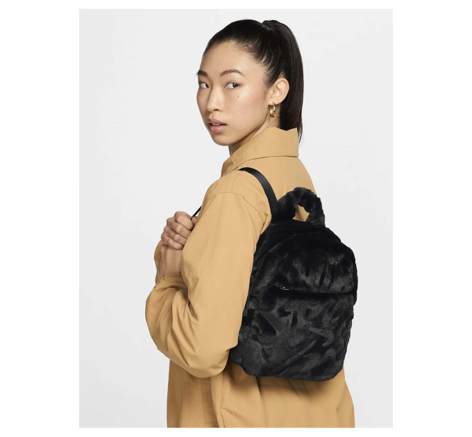 Рюкзак Nike NSW FUTRA FUR MINI BPK Чорний One Size (7dFZ1328-010 One Size)