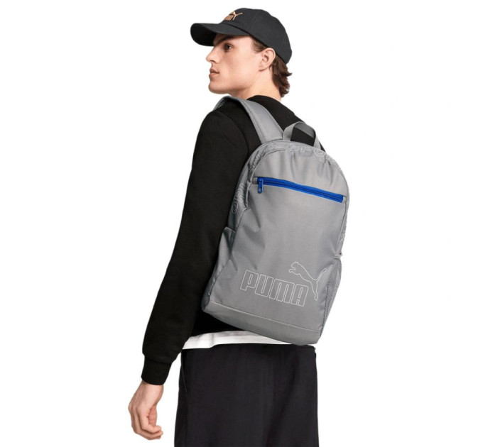 Рюкзак Puma PHASE Backpack II 22L сірий Уні 44х30х14 см 091166-12