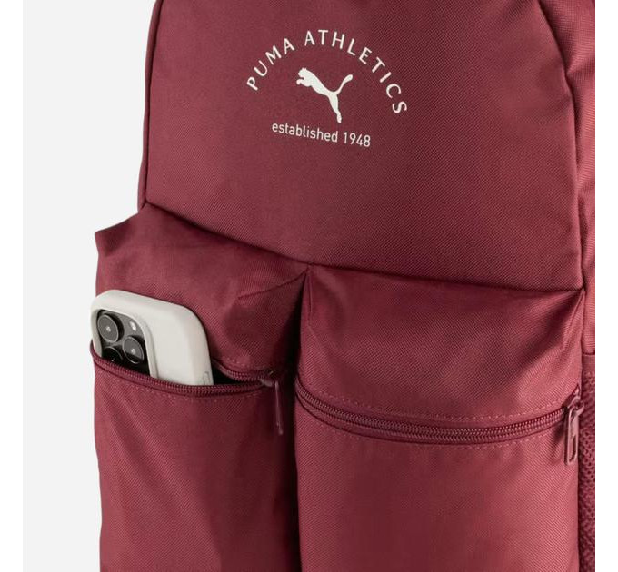 Рюкзак Puma PHASE CLASS Backpack 20L бордовий Діт 44,5 x 30 x 14 см 091734-20