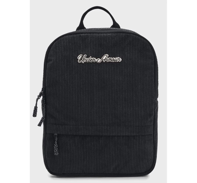 Рюкзак UA Loudon Corduroy SM BP 10L чорний Жін 25x35,5x10 см 1384676-001