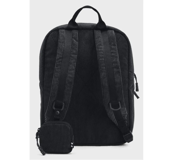 Рюкзак UA Loudon Corduroy SM BP 10L чорний Жін 25x35,5x10 см 1384676-001