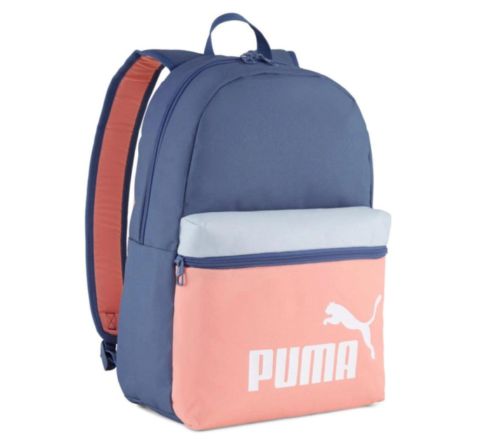 Рюкзак Puma PHASE COLOR BLOCK Backpack 22L синій Уні 44х30х14 см 091175-03