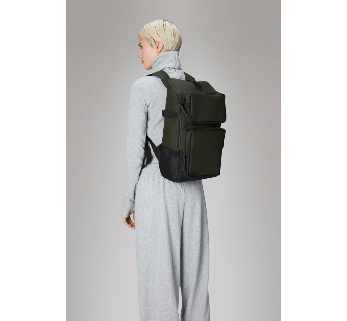 Рюкзак Rains Trail Cargo Backpack W3 Сірий One Size (7d14330-03)