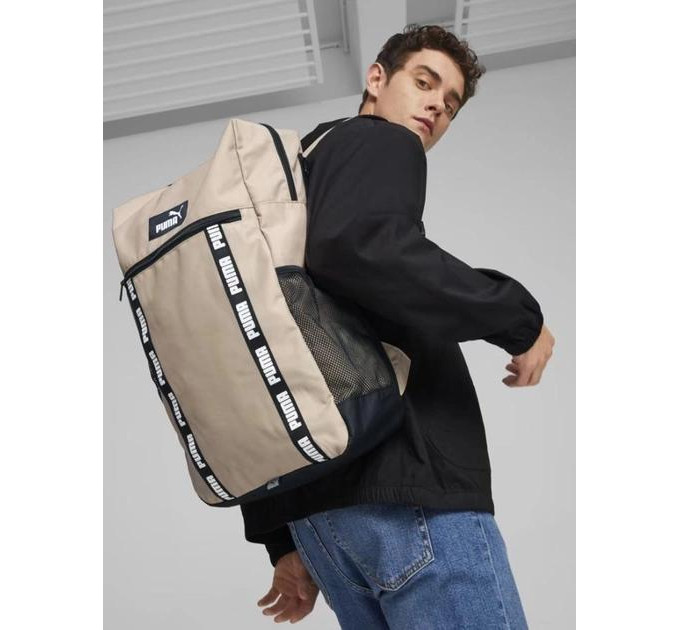 Рюкзак Puma EvoESS Box Backpack 24L Бежевий Уні 30x15x48 см (090340-02)